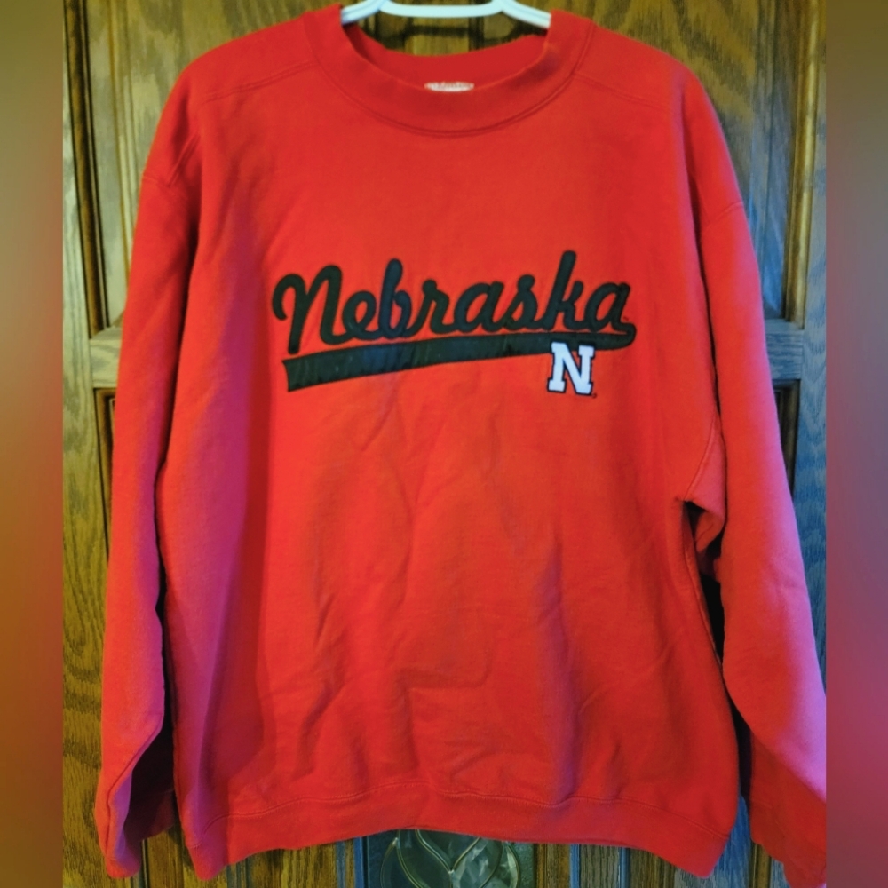 Vintage Nebraska Huskers Crewneck Sweatshirt College Sports 🏈